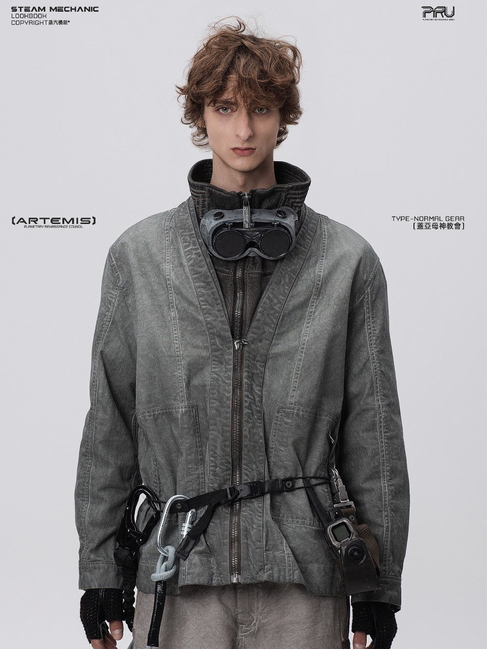 Steam Mountain Retro Washed Jacket
