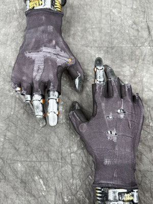 PU Coated Half-Finger Work & Cycling Gloves
