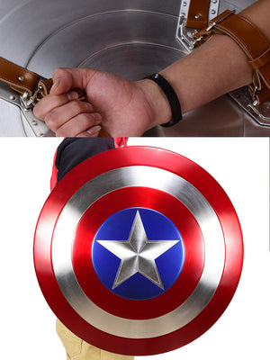 Full Size | Captain America shield metal | Single-layer aluminum alloy original color | Falcon shield