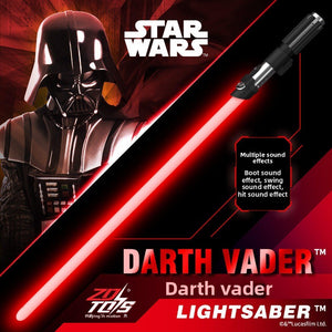Darth Vader Lightsaber Laser Sword - Realistic FX Sound & Light Toy Gift for Boys