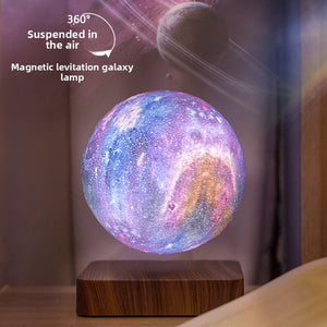 Levitating Display Galaxy Moon Light | Bedroom Ambient Planet Light | Office Ornament | Birthday Gift for Girlfriend