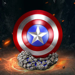 Full Size | Captain America shield metal | Single-layer aluminum alloy original color | Falcon shield