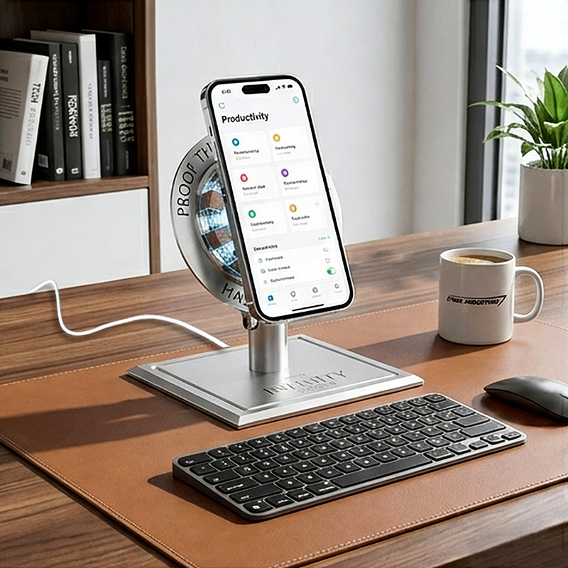 Iron Man Arc Reactor Fast Wireless Charger for Phones, Cool Collectible