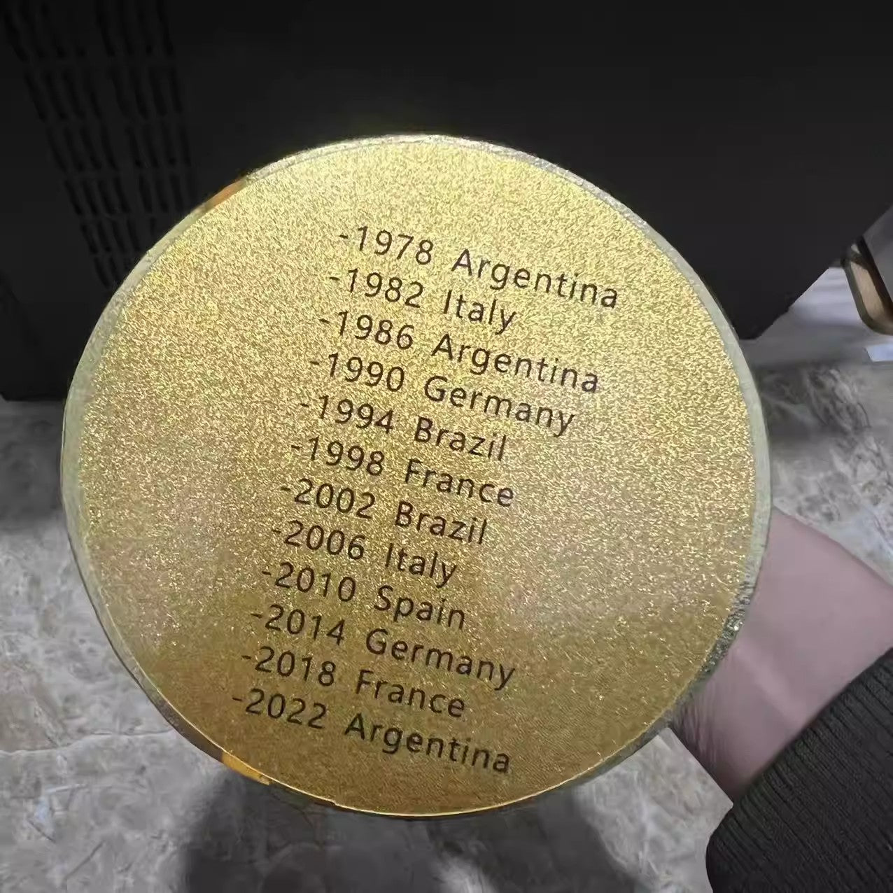 2026 USA-Canada-Mexico World Cup | 1:1 Scale Replica / Full-Size Replica | Trophy