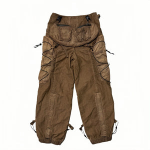 Multi-Pocket Overalls – Meteorite ash Back View