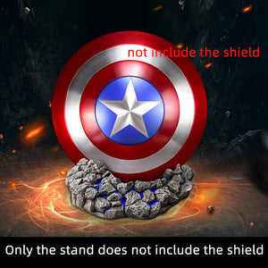 Full Size | Captain America shield metal | Single-layer aluminum alloy original color | Falcon shield