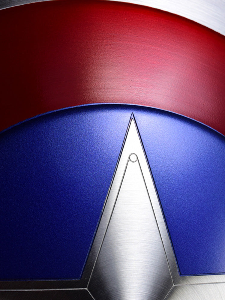 Full Size | Captain America shield metal | Single-layer aluminum alloy original color | Falcon shield