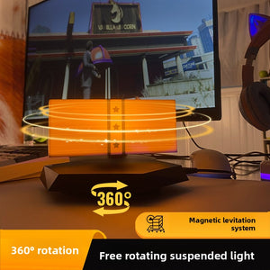 Levitating Display Dollar Light | GTA5 Peripheral Toys | Tabletop Ornaments | Grand Theft Auto Ambient Light | Birthday Gift Banknote Light
