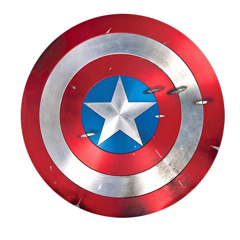 Full Size | Captain America shield metal | Single-layer aluminum alloy original color | Falcon shield