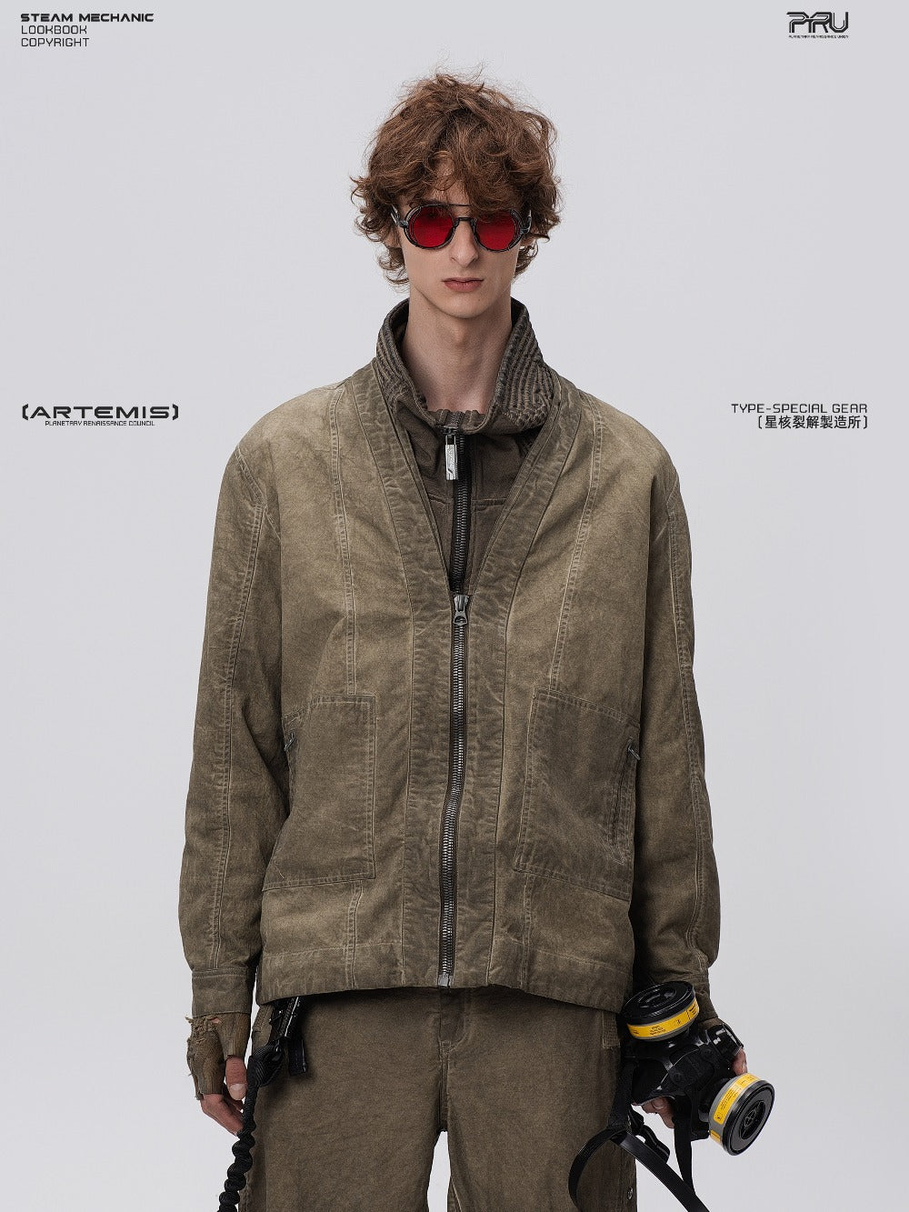 Steam Mountain Retro Washed Jacket
