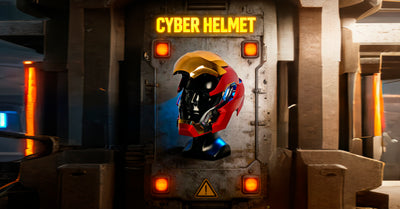 Iron-Man MK 50 1:1 Wearable Helmet - Voice, Touch, and RC with LED Eyes, Realistic Sound Effects, Movable Back and Ear Panels, Perfect for Cosplay and Collectible Figures for Adults and Teens