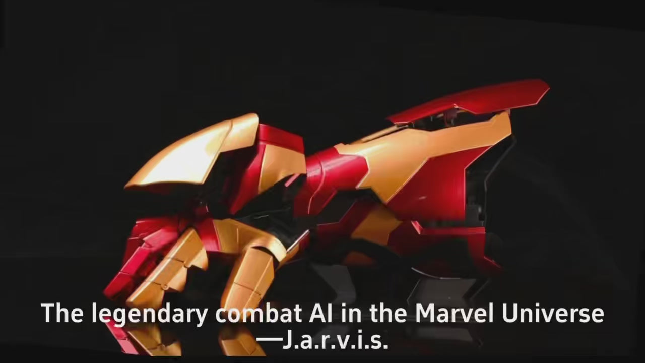 1:1 Iron Man MK42 Gauntlet Arm Wearable Cosplay Armor Voice/Remote Control