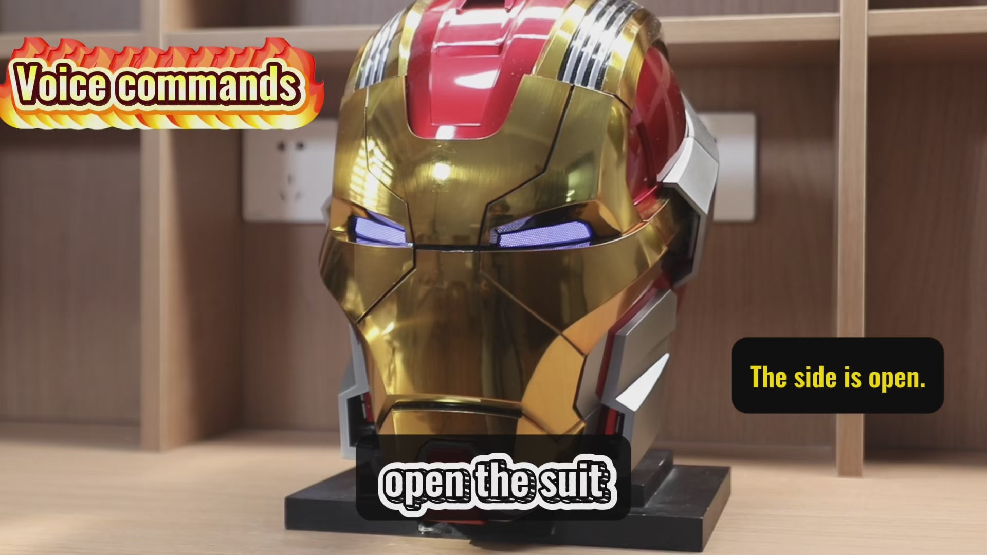 English version Iron Man MK17  Helmet
