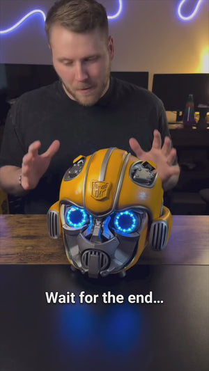 1:1 Killerbody Transform Bumblebee Arm Cannon or Bumblebee Helmets | Transformers Wearable Toys | Helmet (6+) (suitable for kids and adults) | Hand Cannon (14+)